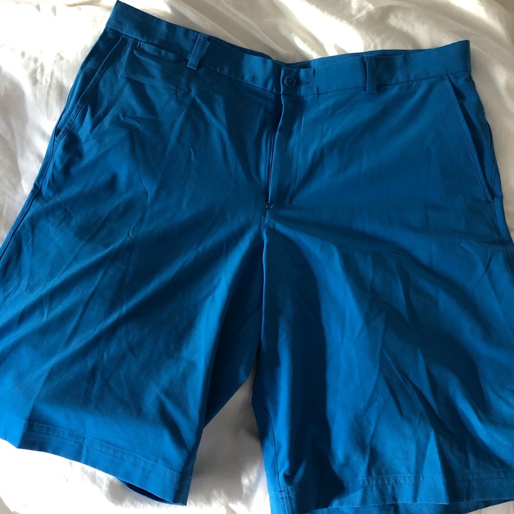 Men's Nike Blue Dry Woven Golf Shorts
